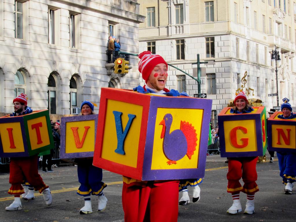A front row look at the Macy's Thanksgiving Day Parade